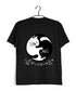 Physics SCHRODINGERS EQUATION YIN YANG Nerd Casual Graphic Printed T-Shirt for Men